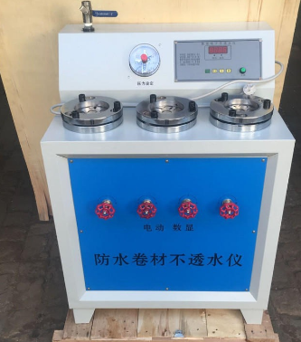 电动卷材不透水仪
